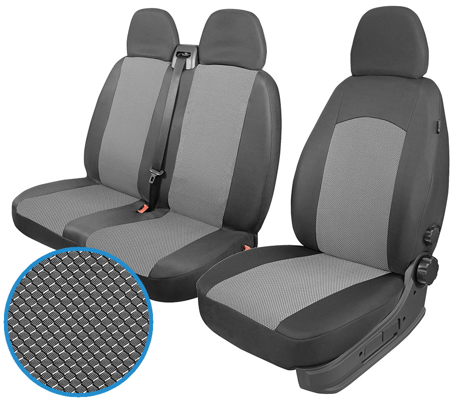 Pokrowce 3 osoby do Fiat Ducato od 2015