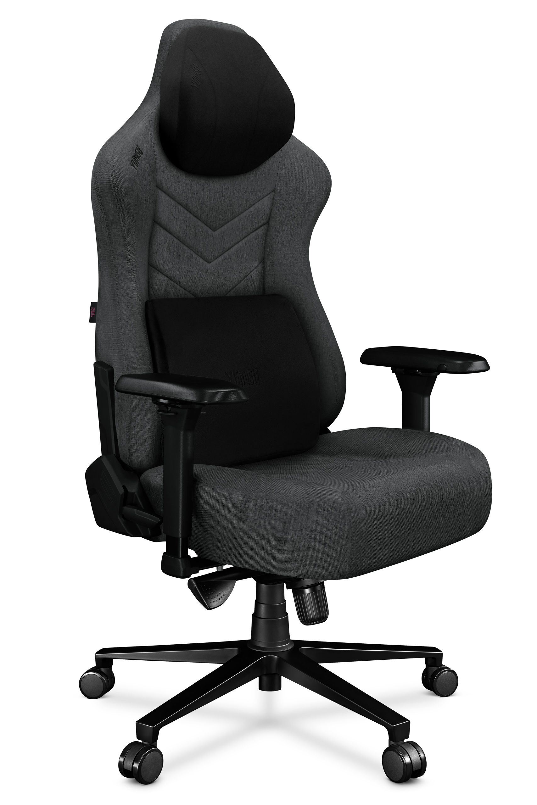 Fotel komputerowy biurowy YUMISU 2053 Magnetic Tkanina Gray Black