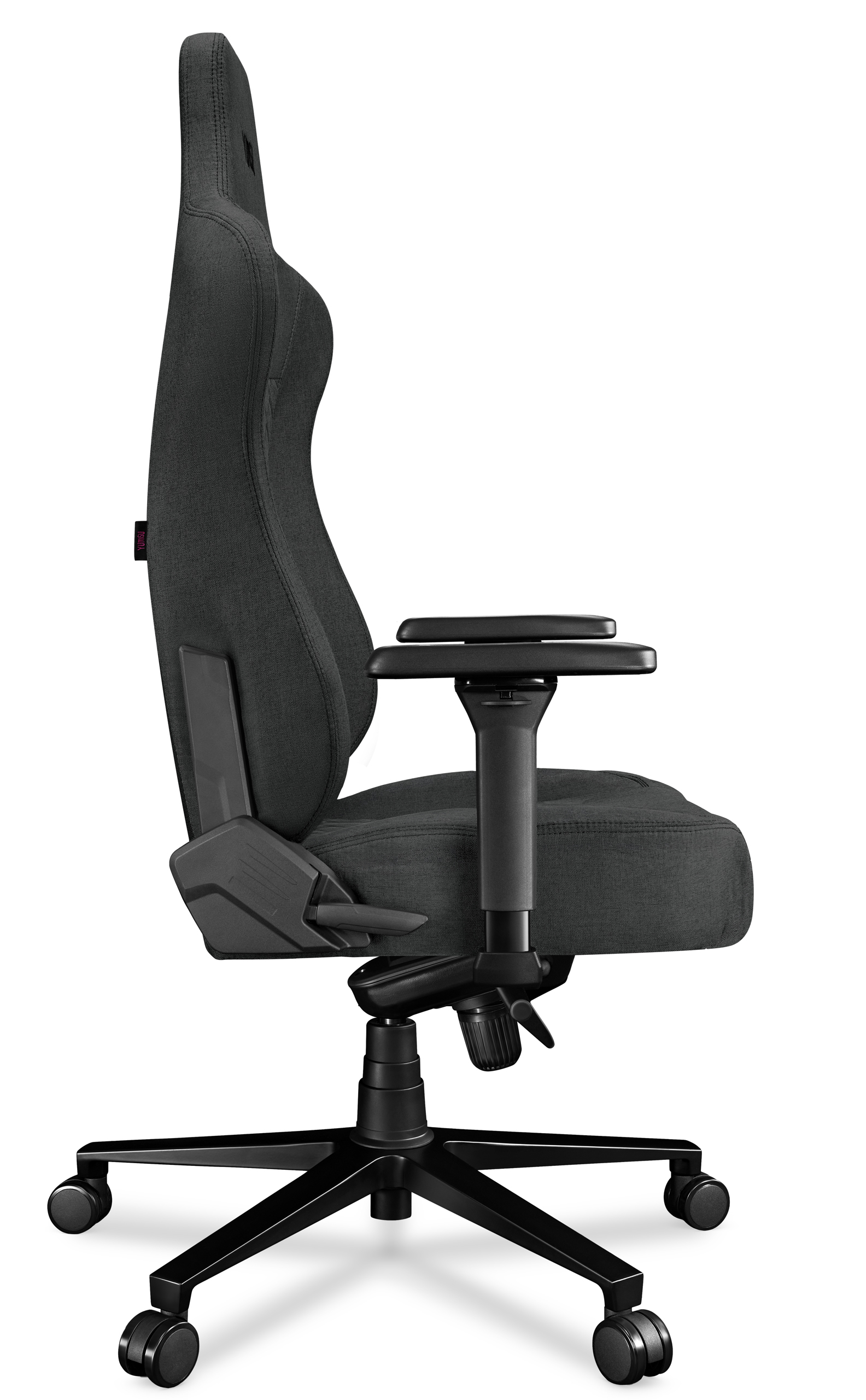 Fotel komputerowy biurowy YUMISU 2053 Magnetic Tkanina Gray Black