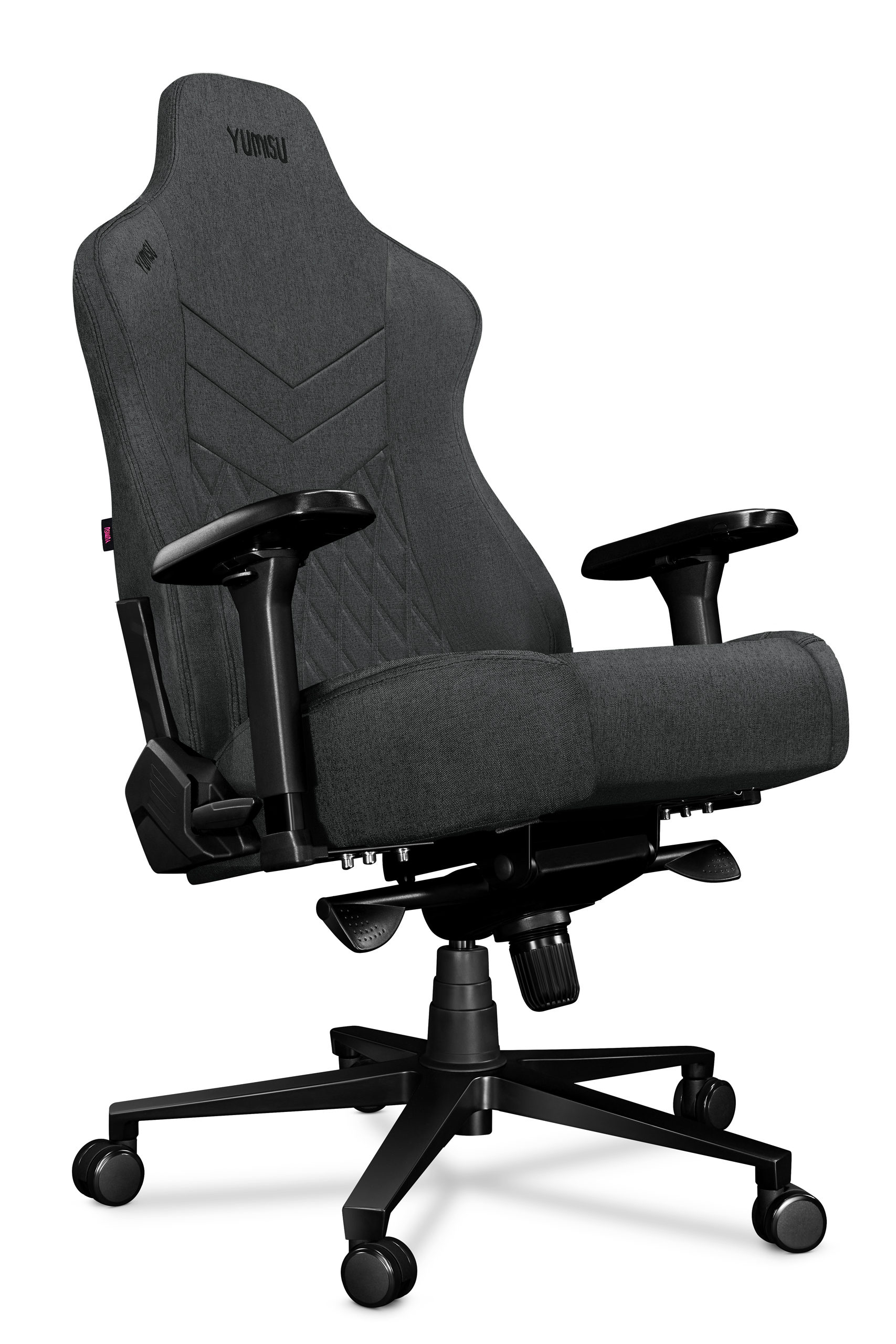 Fotel komputerowy biurowy YUMISU 2053 Magnetic Tkanina Gray Black