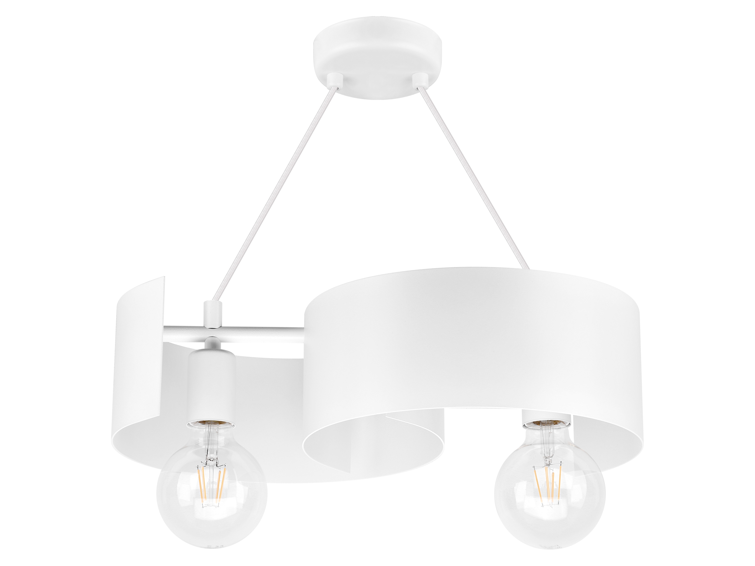 TWIST NOWOCZESNE LAMPY WISZĄCE 2706/Z-B-2 BI LW2