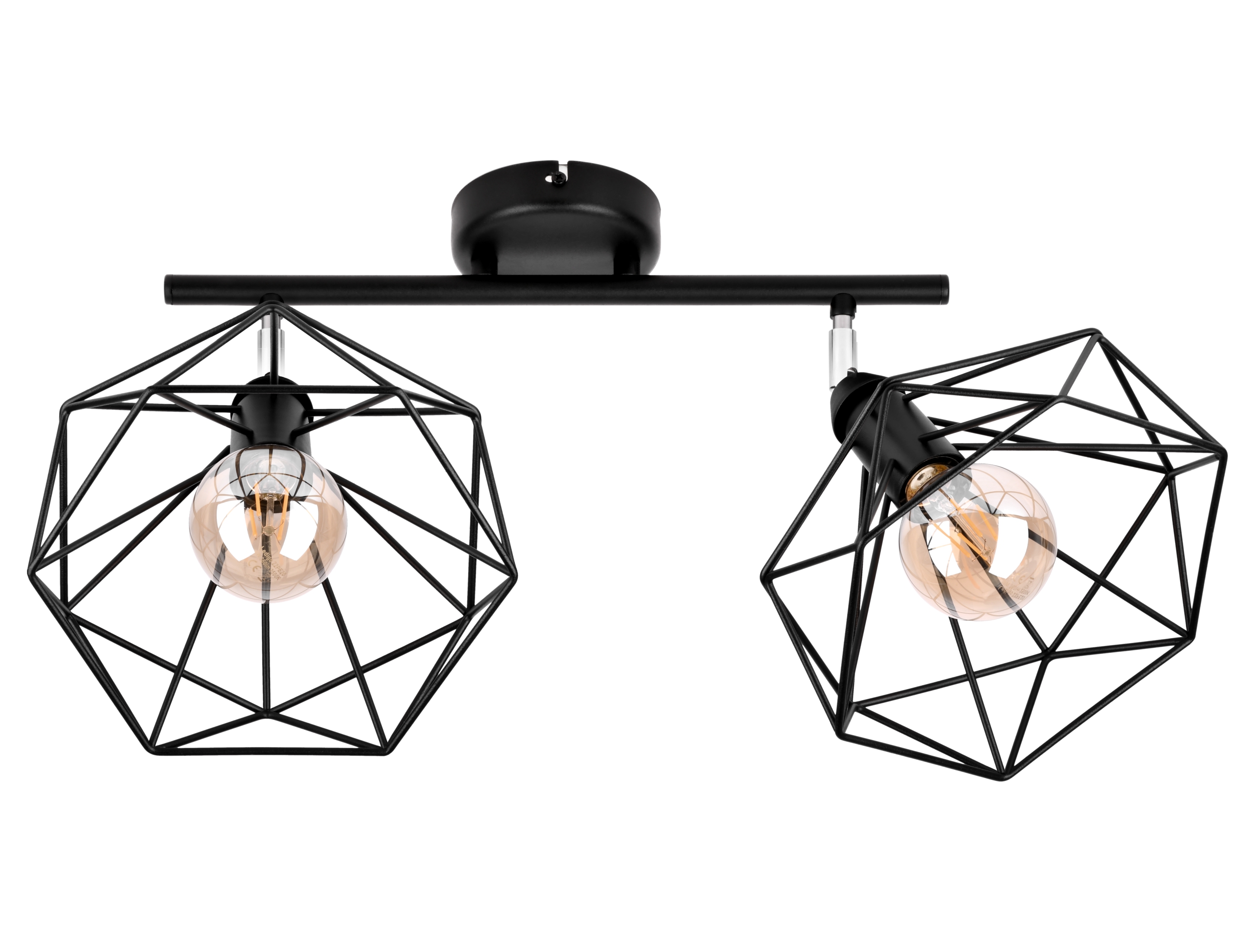 SZACH NOWOCZESNE LAMPY WISZĄCE 2711/Z-B-2 CZARNA LW2