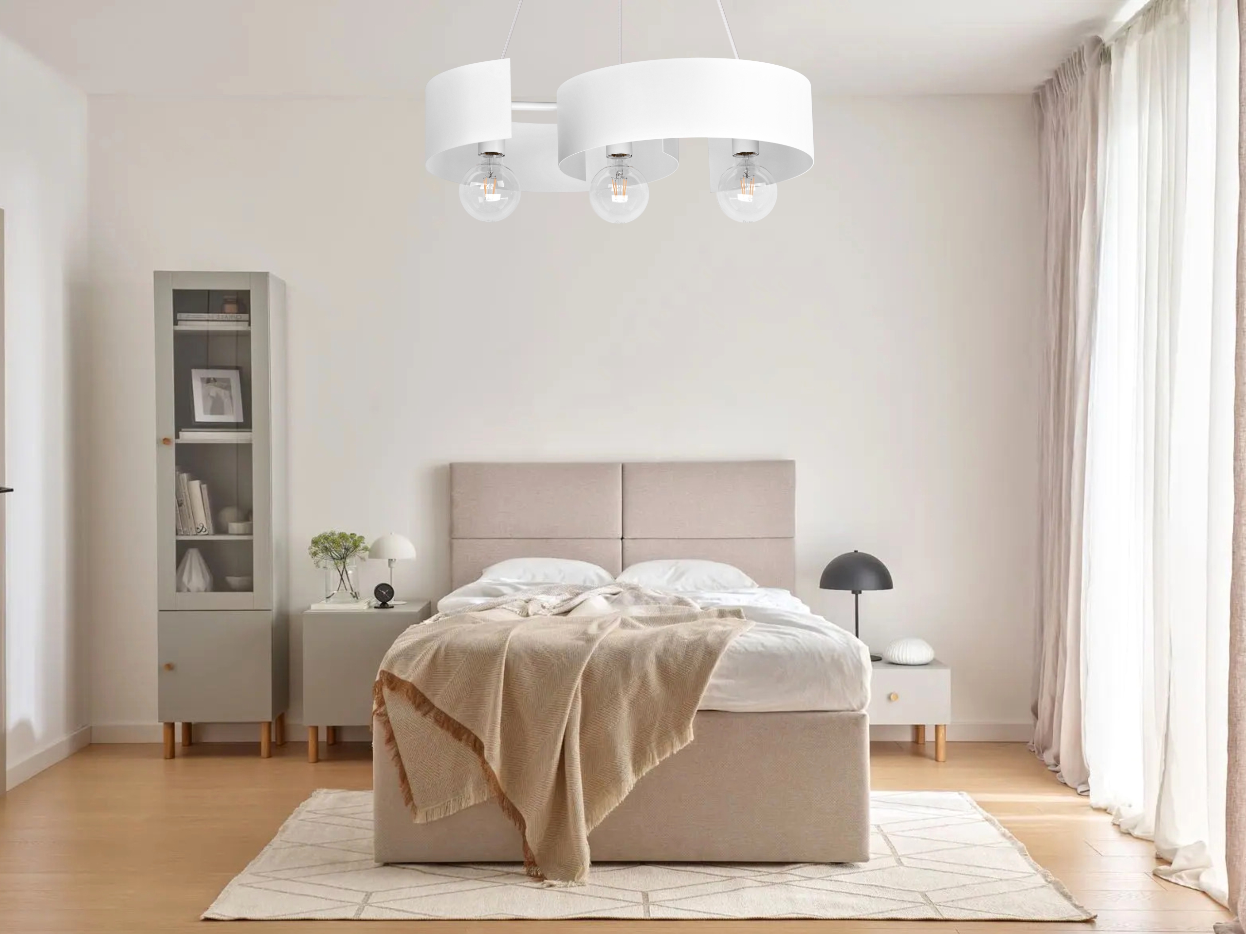 TWIST NOWOCZESNE LAMPY WISZĄCE 2707/Z-B-3 BI LW3