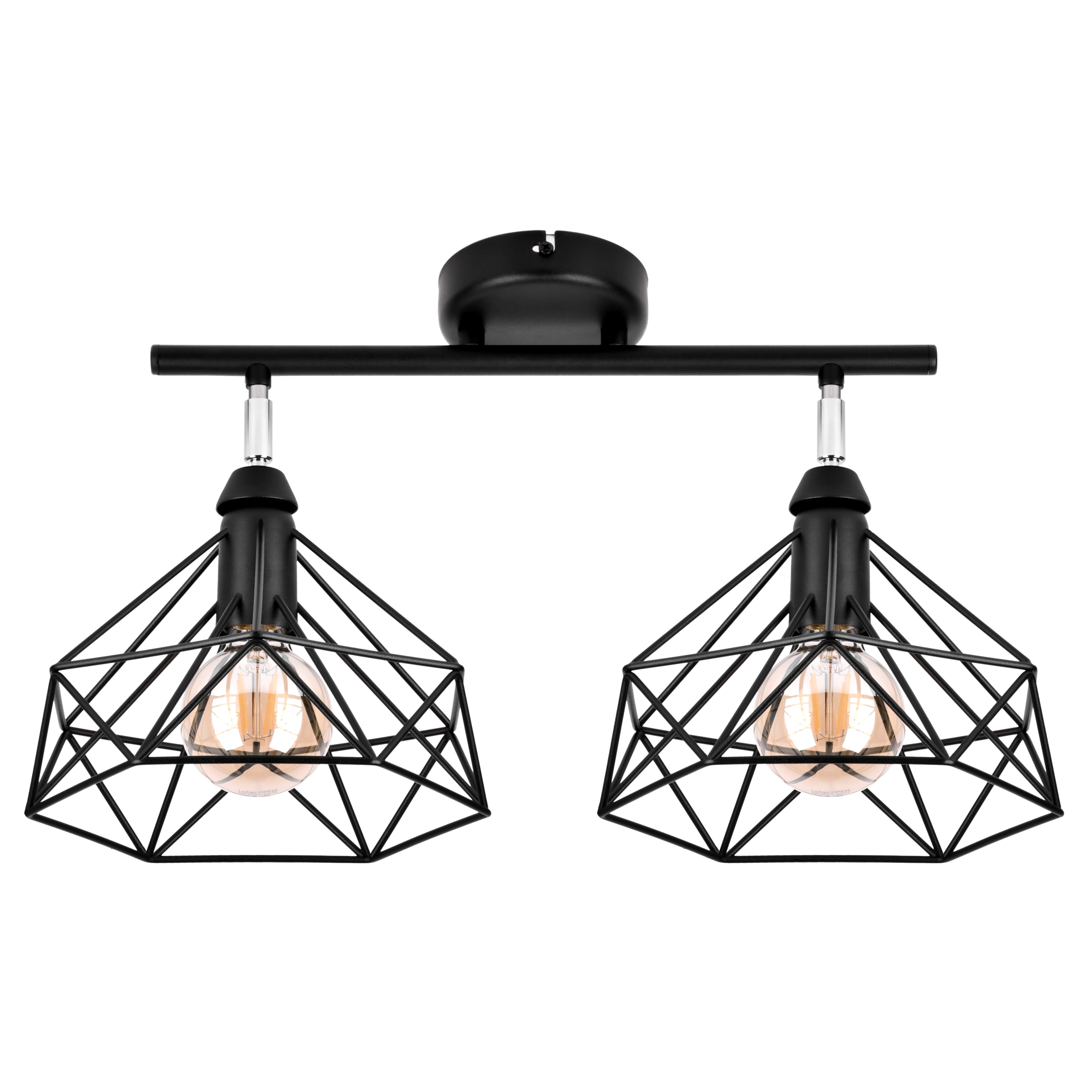 SZACH NOWOCZESNE LAMPY WISZĄCE 2711/Z-B-2 CZARNA LW2