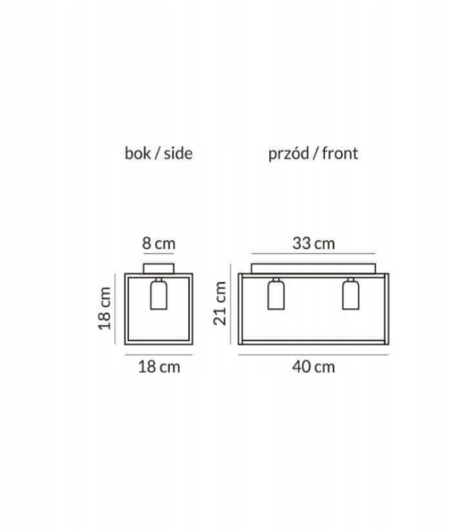 Nowoczesne Lampy Wiszące Loft Horus 2865/Z-B-2