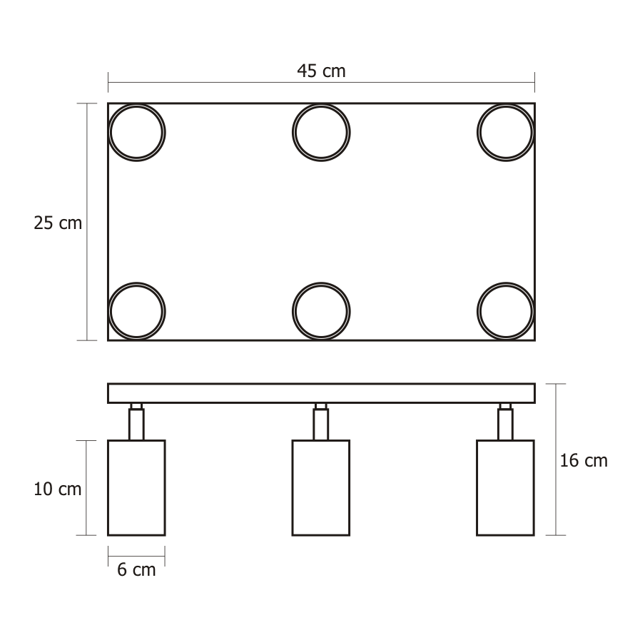 NOWOCZESNE LAMPY WISZĄCE LOFT ROLLER 6L 06/6PC