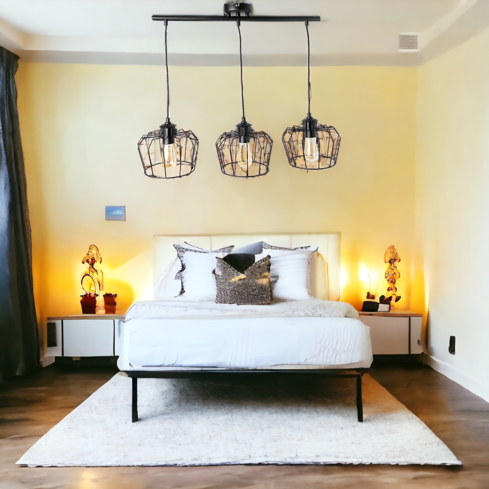 Nowoczesne Lampy Wiszące Loft TARANTULA 2765/Z-B-3