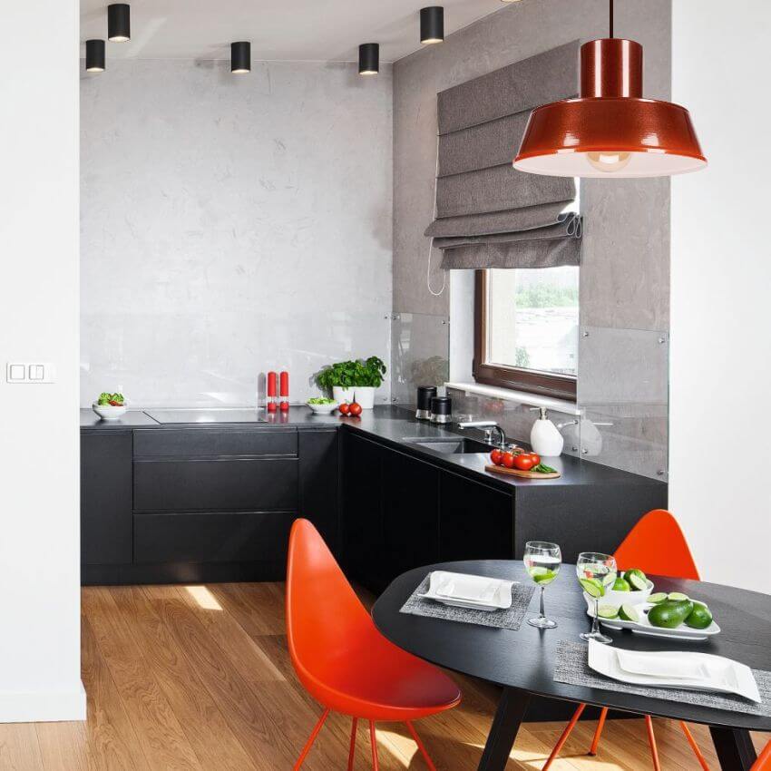 POLLY 1 Lampa wisząca - Industrialna, metalowa, bordowa 1xE27