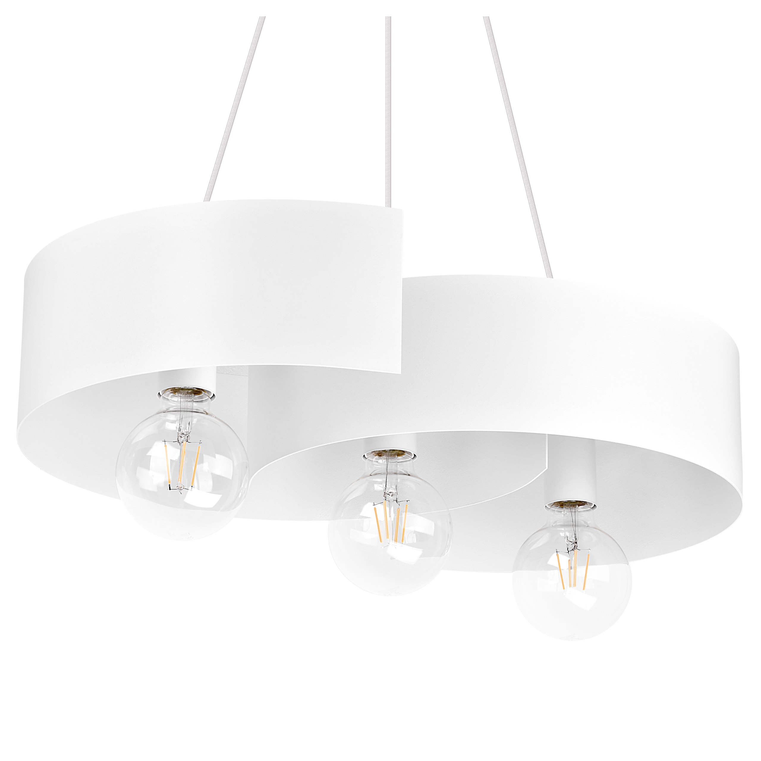 TWIST NOWOCZESNE LAMPY WISZĄCE 2707/Z-B-3 BI LW3