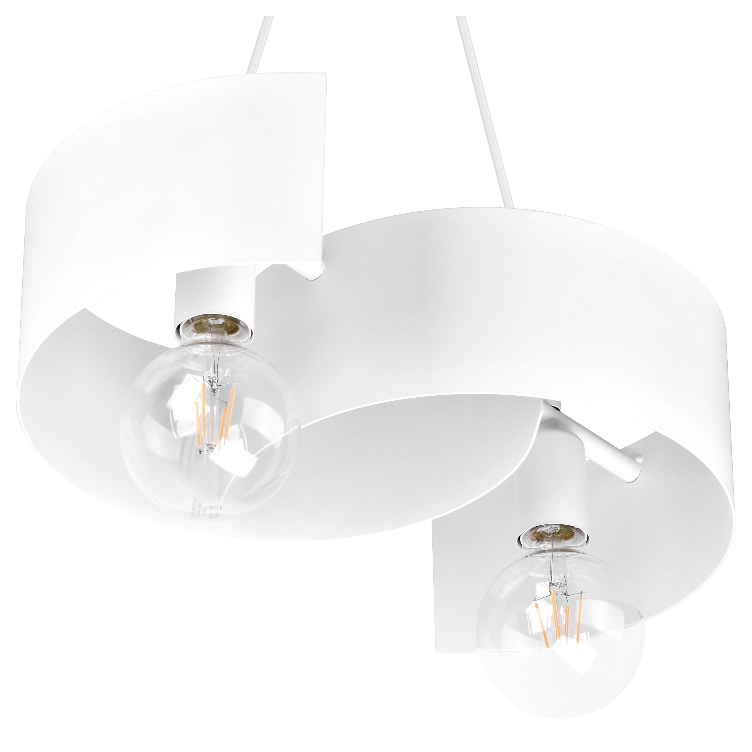 TWIST NOWOCZESNE LAMPY WISZĄCE 2706/Z-B-2 BI LW2