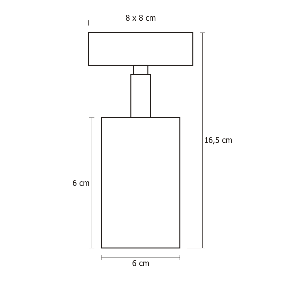 NOWOCZESNE LAMPY WISZĄCE LOFT  TUBA 1 06/1C