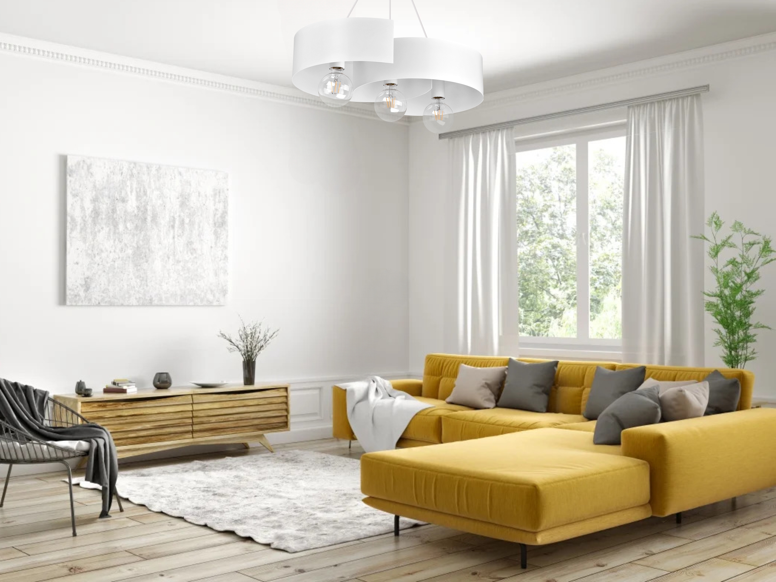 TWIST NOWOCZESNE LAMPY WISZĄCE 2707/Z-B-3 BI LW3