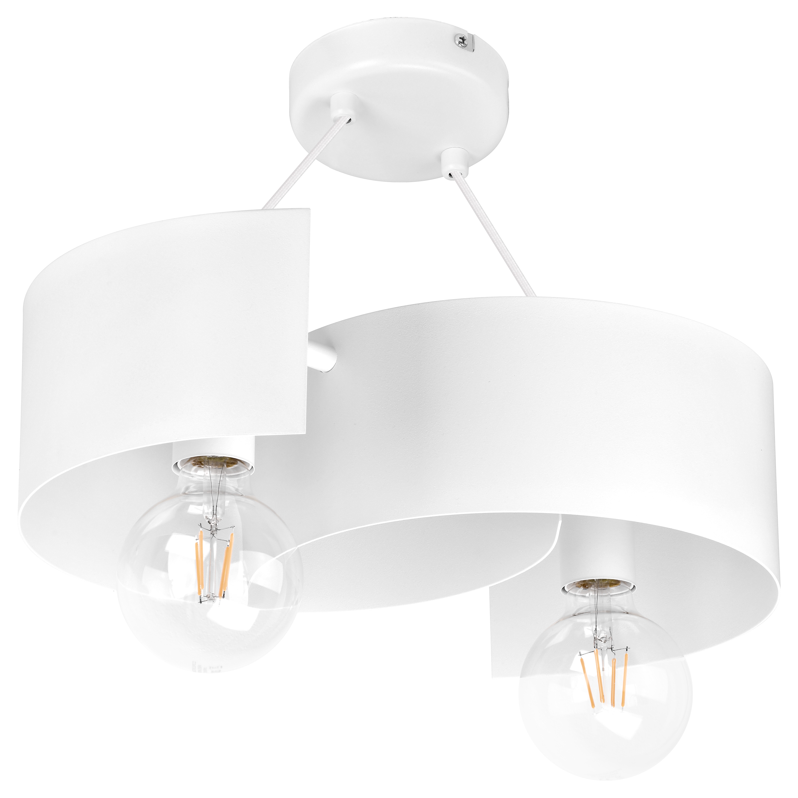 TWIST NOWOCZESNE LAMPY WISZĄCE 2706/Z-B-2 BI LW2