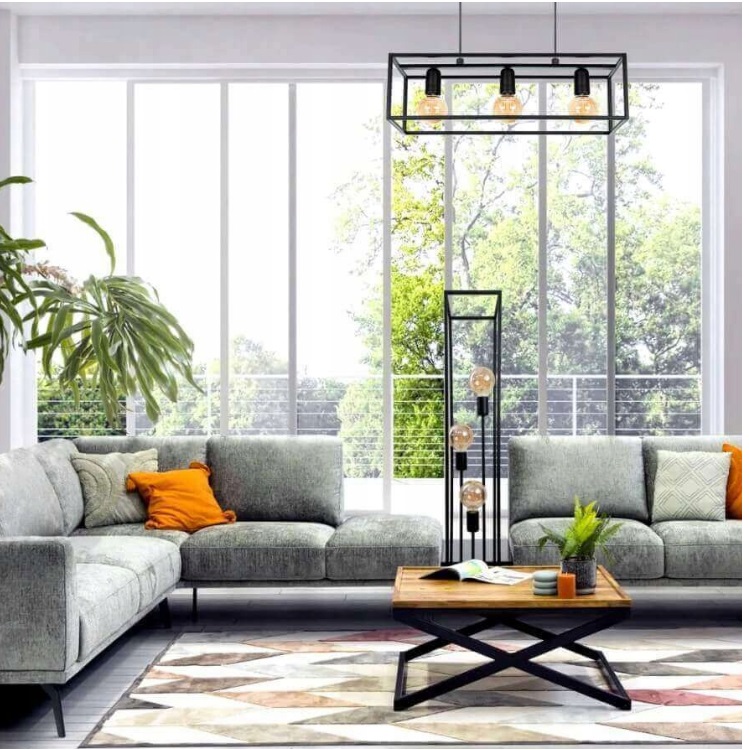 Nowoczesne Lampy Wiszące Loft Horus 2862/Z-B-3