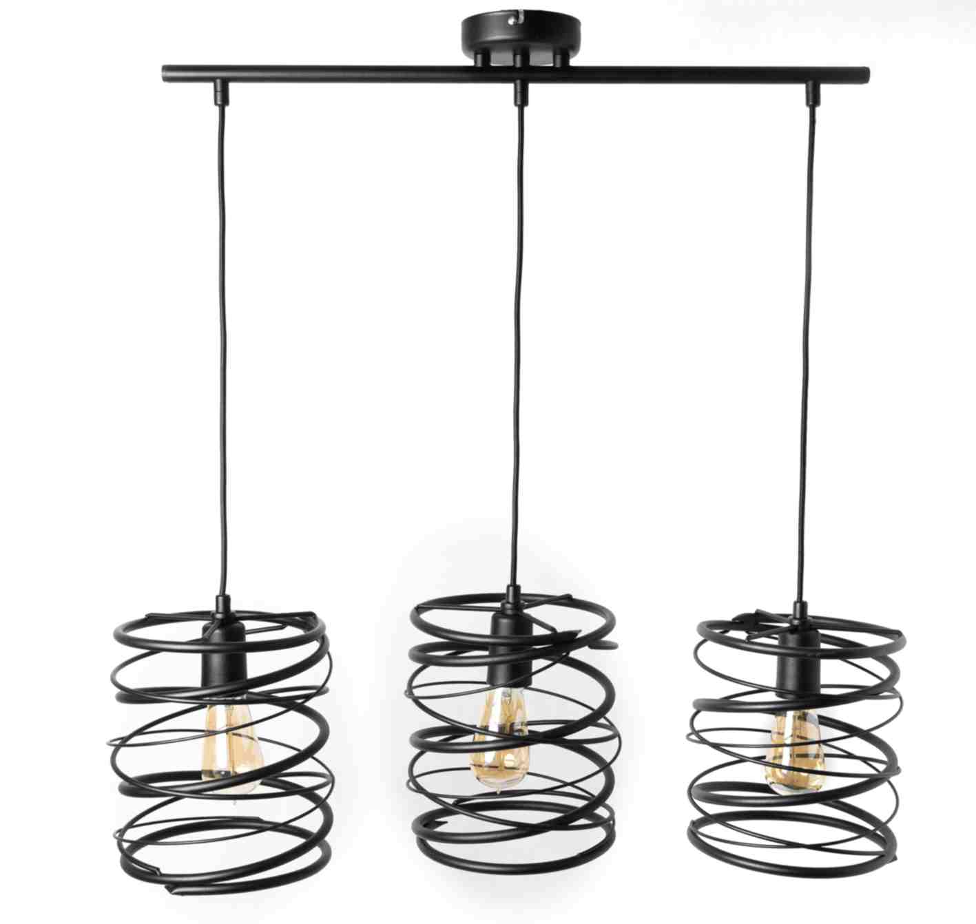 Nowoczesne Lampy Wiszące Loft Spring 2786/Z-B-3