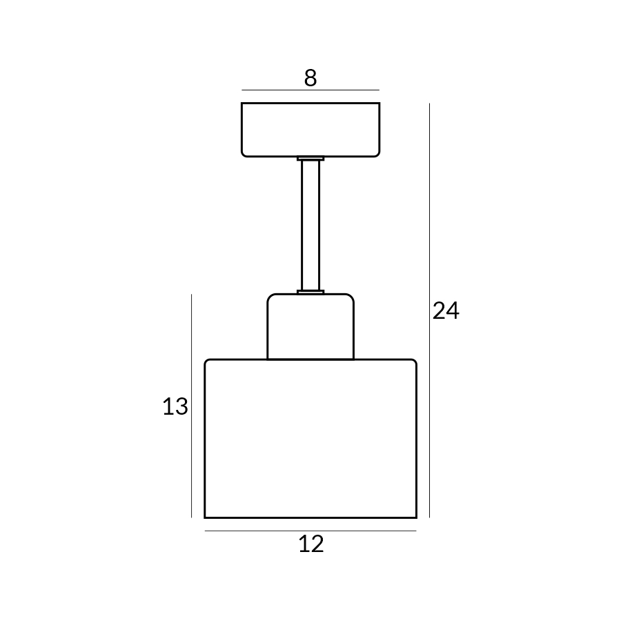 WULKAN 3 Lampa sufitowa - Dziecięca, metalowa, niebieska 3xE27