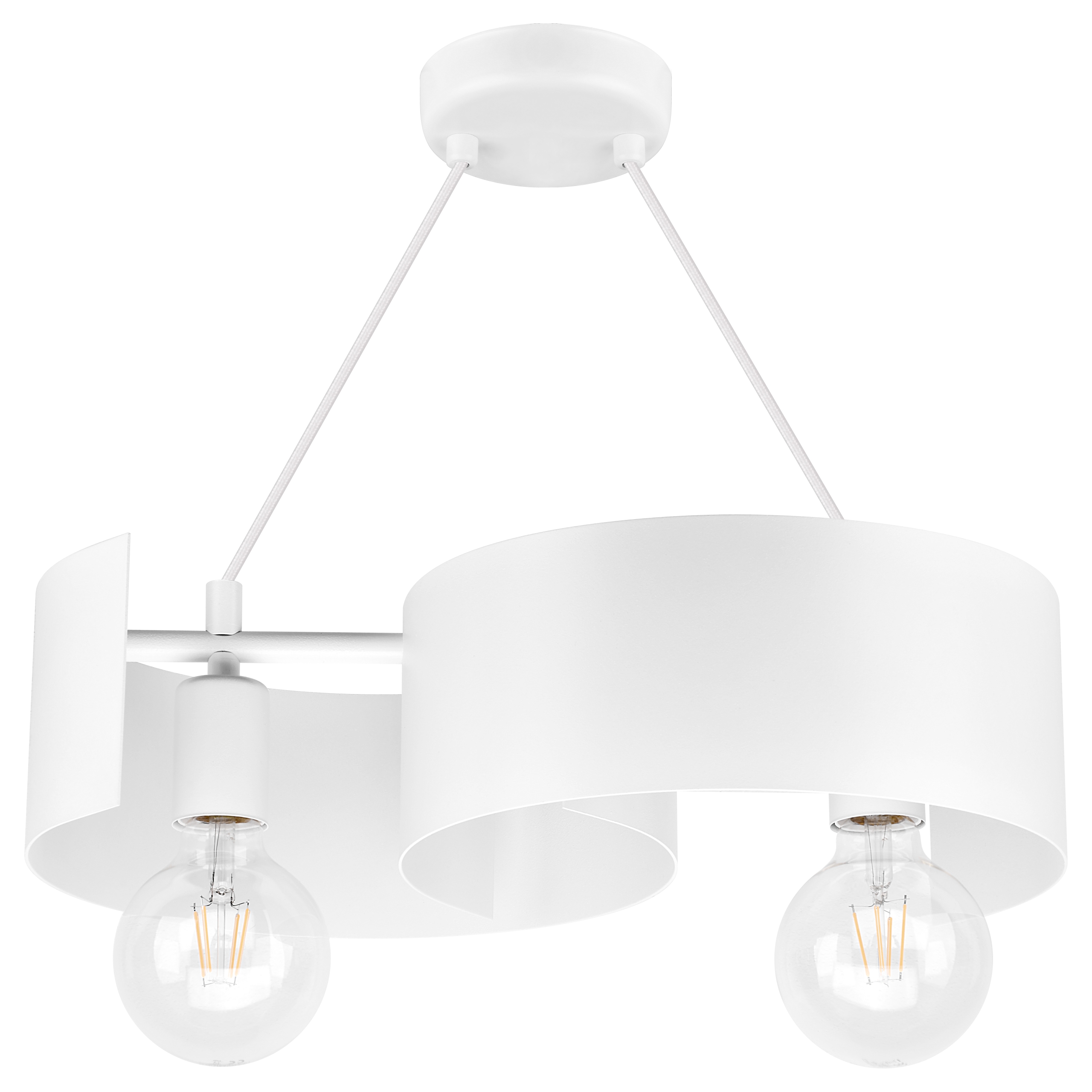 TWIST NOWOCZESNE LAMPY WISZĄCE 2706/Z-B-2 BI LW2