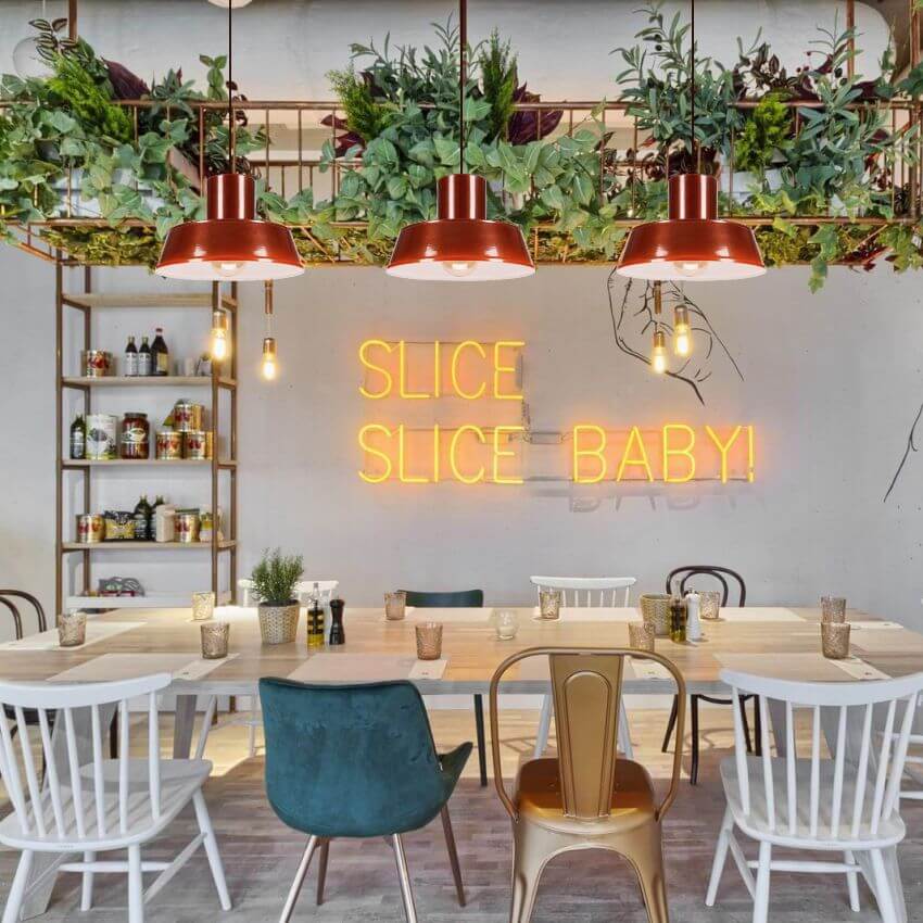 POLLY 1 Lampa wisząca - Industrialna, metalowa, bordowa 1xE27