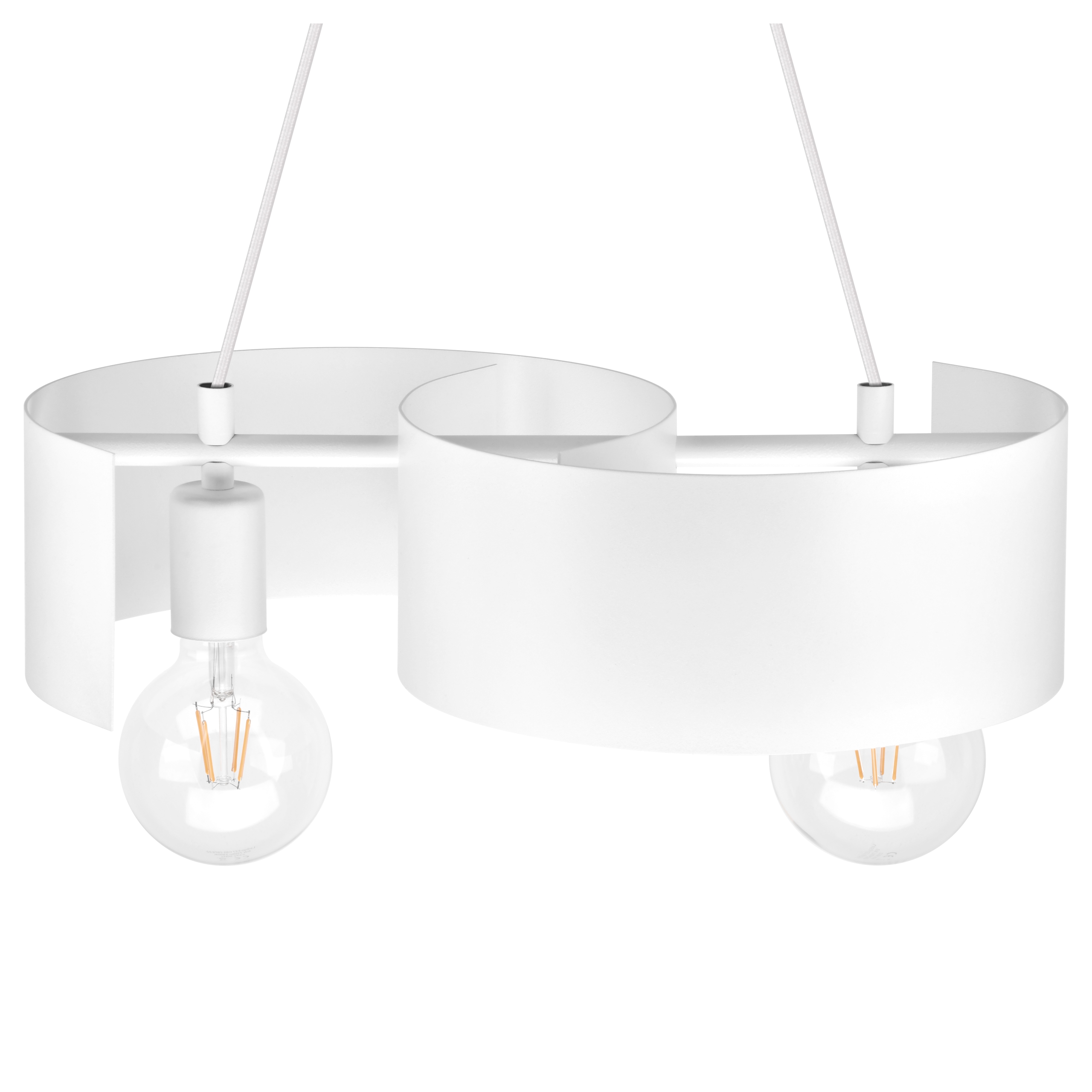 TWIST NOWOCZESNE LAMPY WISZĄCE 2706/Z-B-2 BI LW2