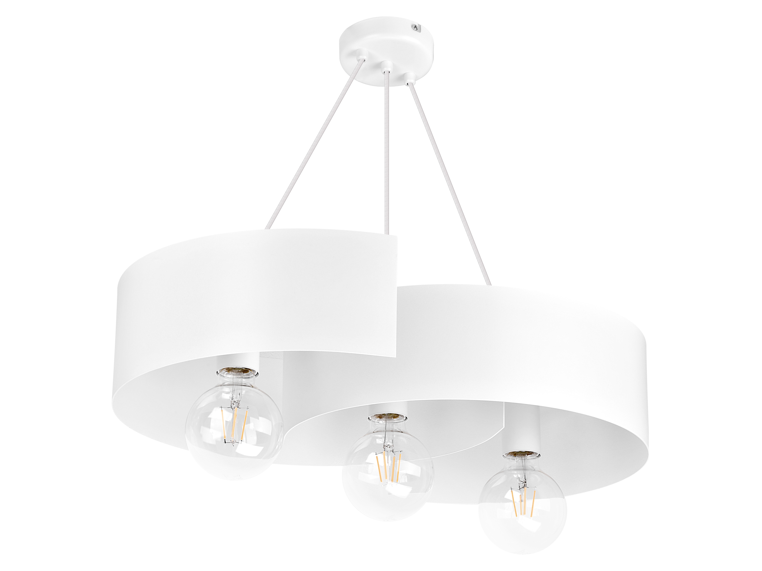 TWIST NOWOCZESNE LAMPY WISZĄCE 2707/Z-B-3 BI LW3