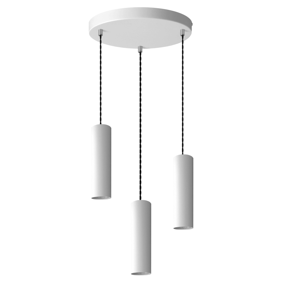 NOWOCZESNE LAMPY WISZĄCE LOFT TUBA 3P 05/3PB