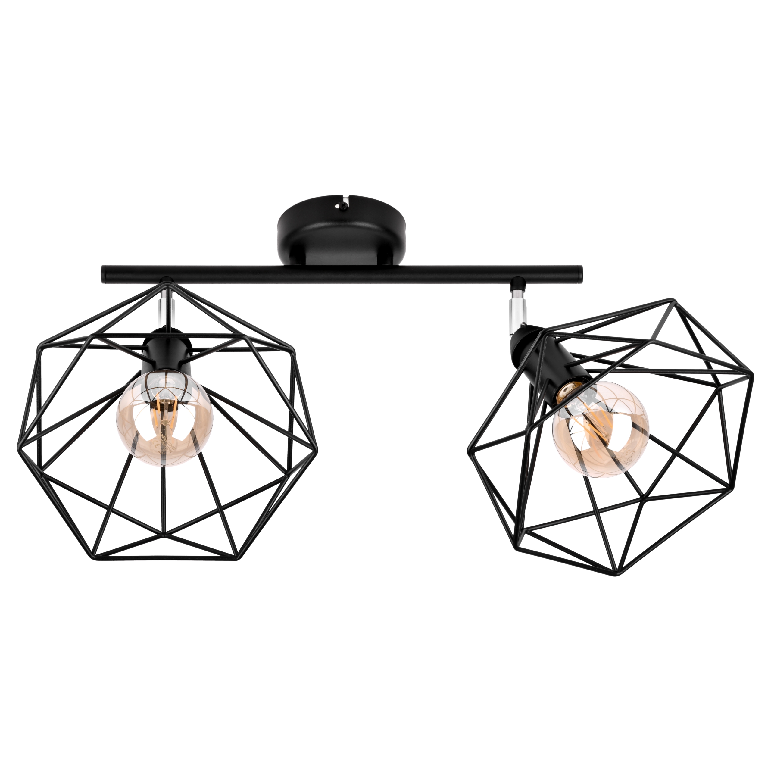 SZACH NOWOCZESNE LAMPY WISZĄCE 2711/Z-B-2 CZARNA LW2