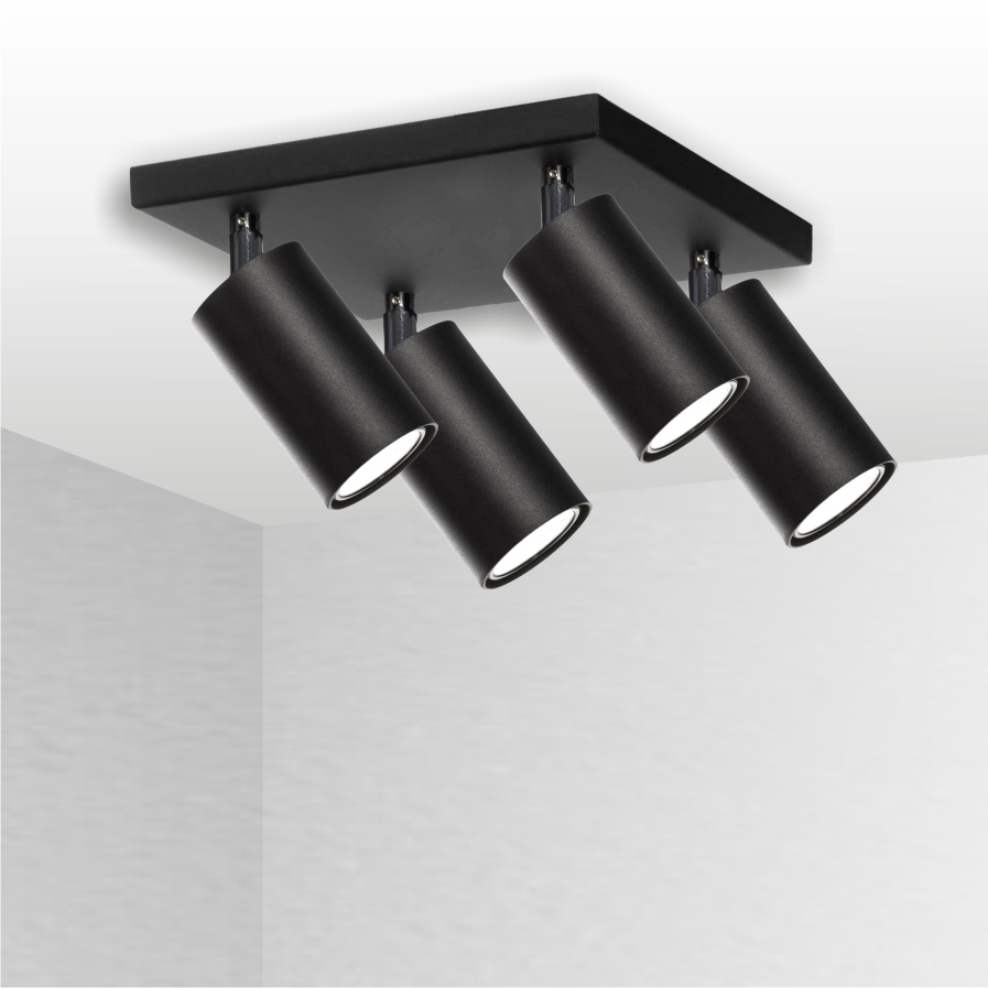 NOWOCZESNE LAMPY WISZĄCE LOFT ROLLER 4P 06/4PC