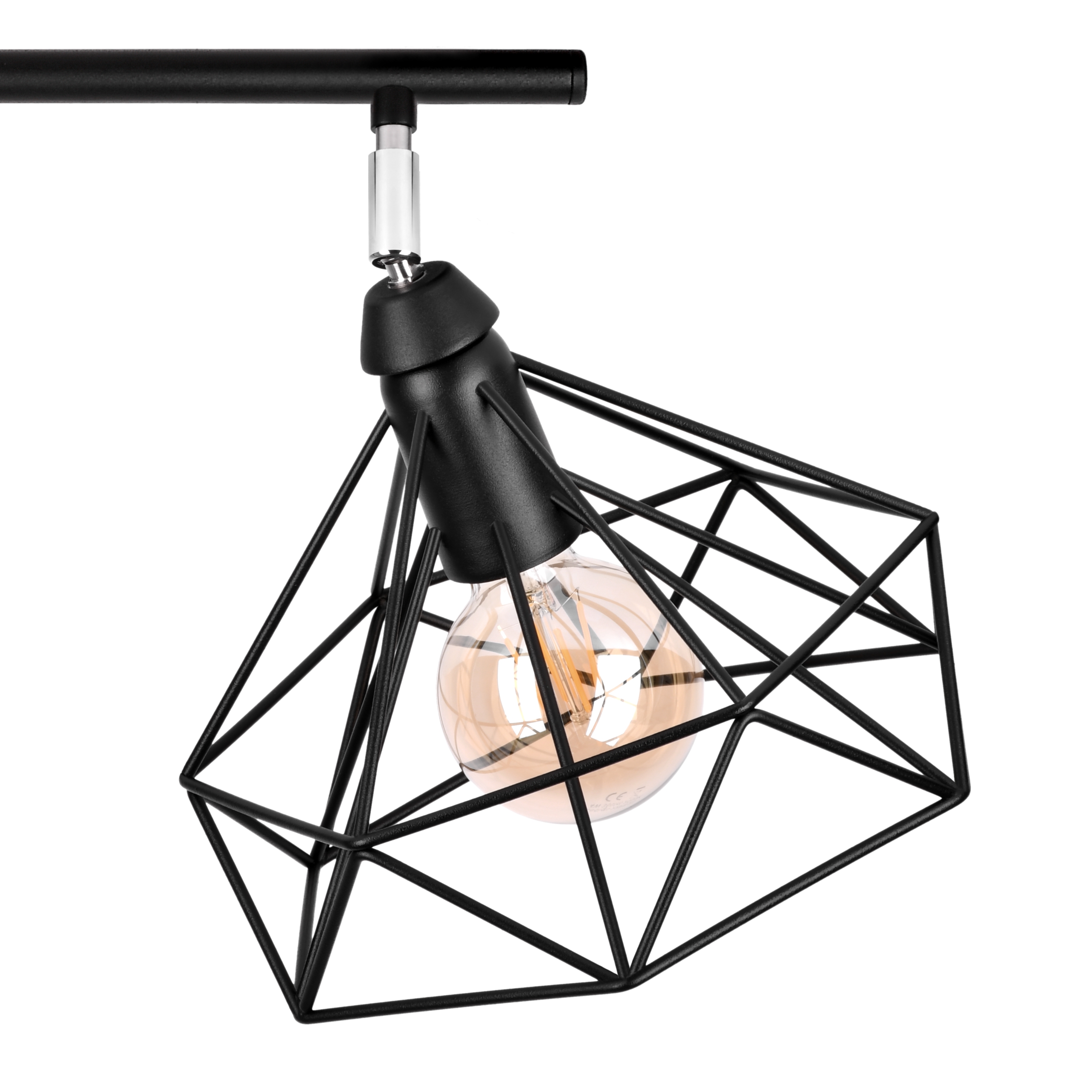 SZACH NOWOCZESNE LAMPY WISZĄCE 2711/Z-B-2 CZARNA LW2