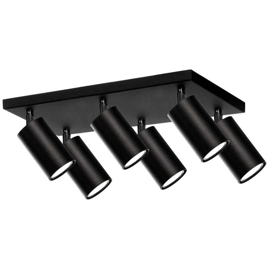 NOWOCZESNE LAMPY WISZĄCE LOFT ROLLER 6L 06/6PC