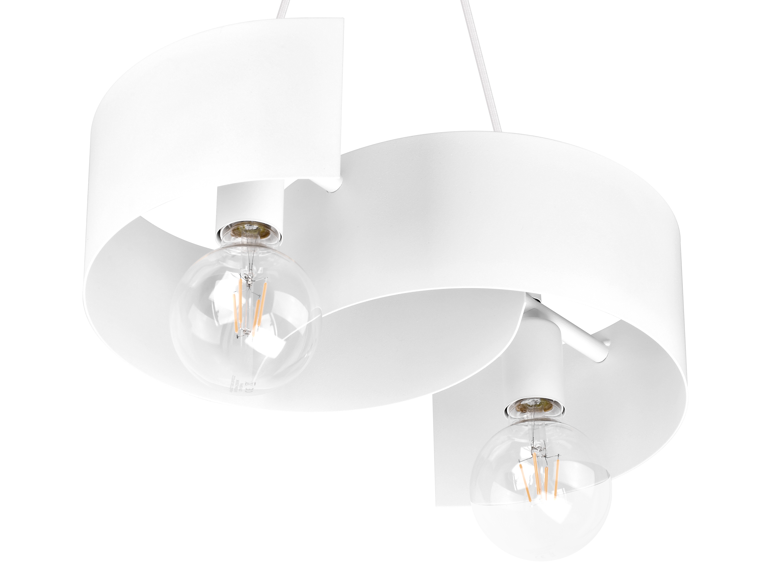 TWIST NOWOCZESNE LAMPY WISZĄCE 2706/Z-B-2 BI LW2