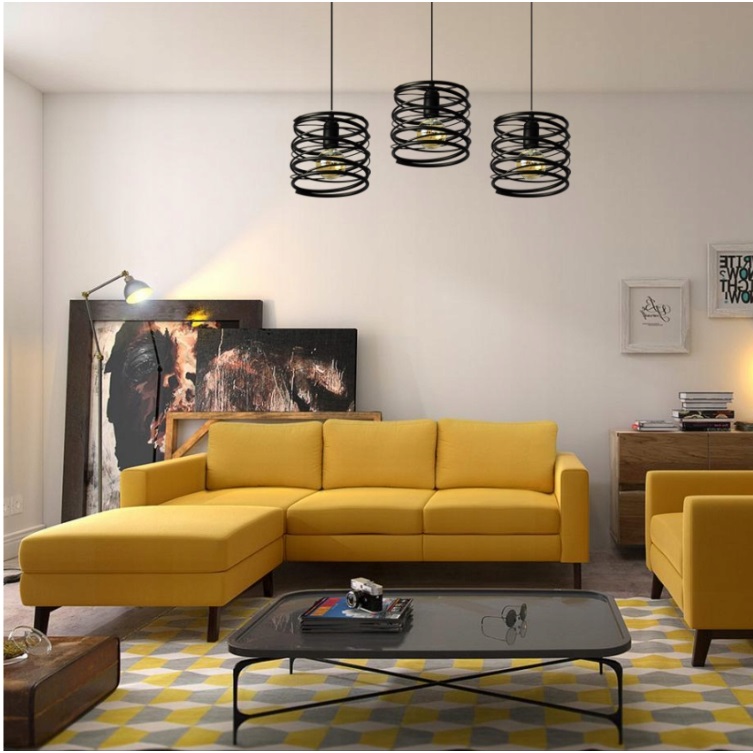 Nowoczesne Lampy Wiszące Loft Spring 2786/Z-B-3