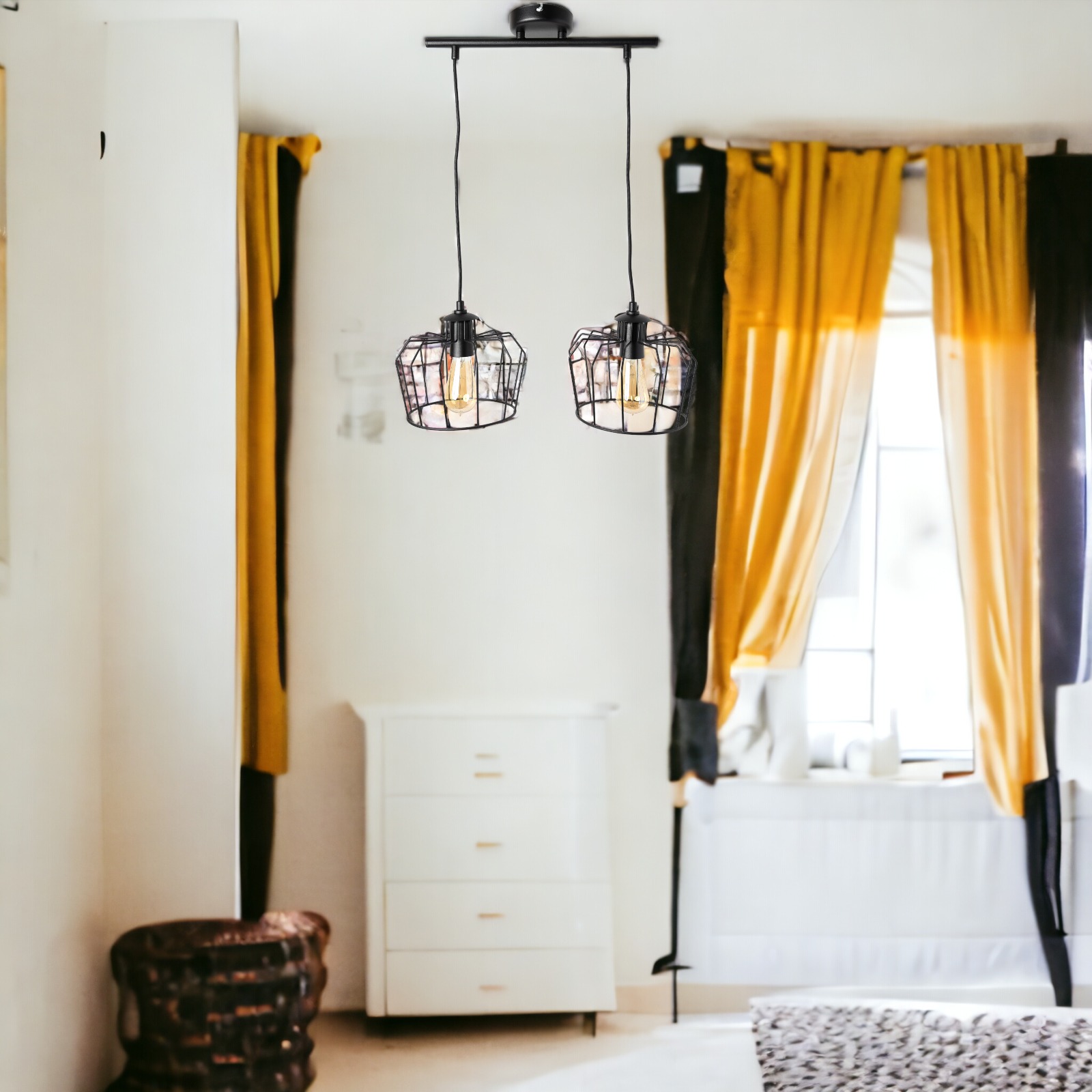 Nowoczesne Lampy Wiszące Loft TARANTULA  2764/Z-B-2