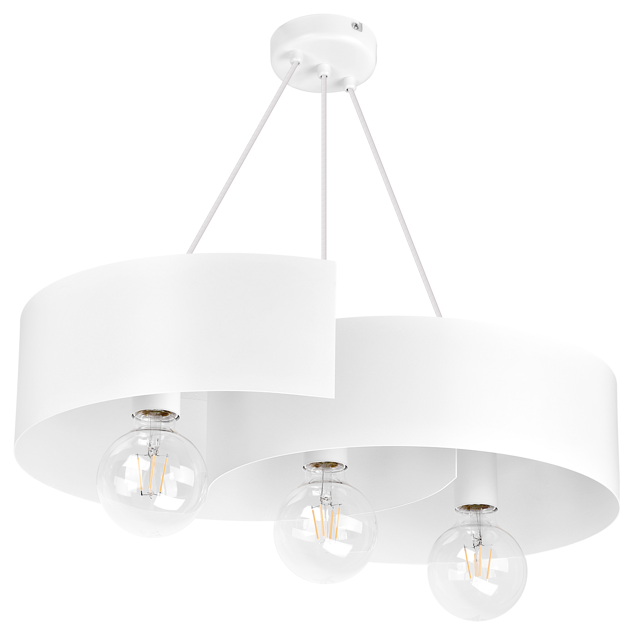 TWIST NOWOCZESNE LAMPY WISZĄCE 2707/Z-B-3 BI LW3