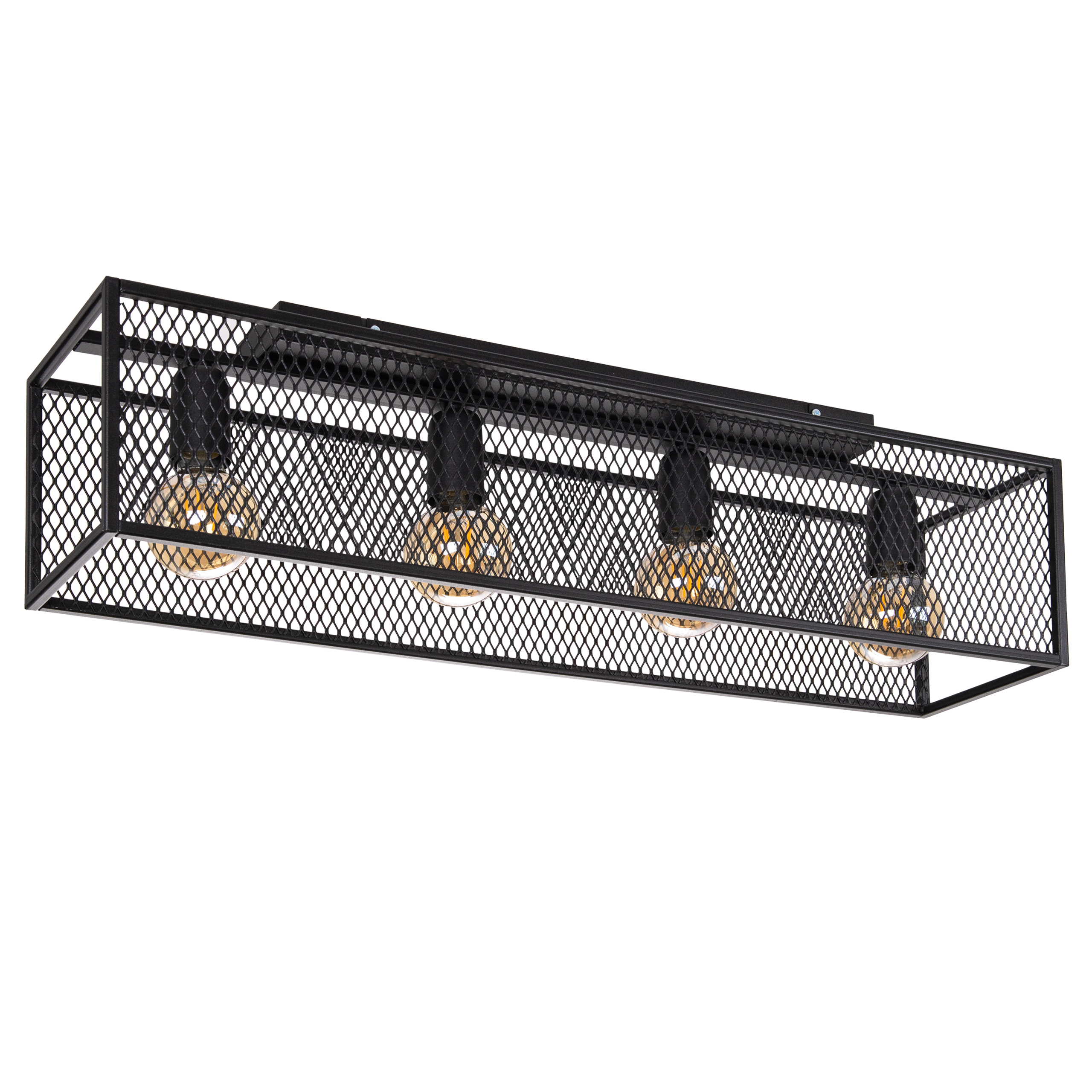 Nowoczesne Lampy Wiszące Loft Plafon Horus Plus 2913/Z-B-4