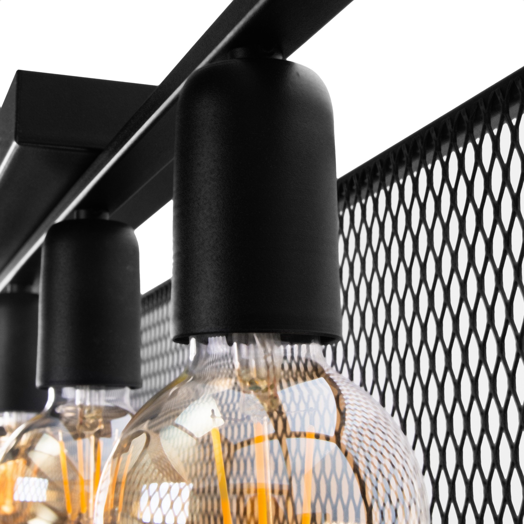 Nowoczesne Lampy Wiszące Loft Plafon Horus Plus 2913/Z-B-4