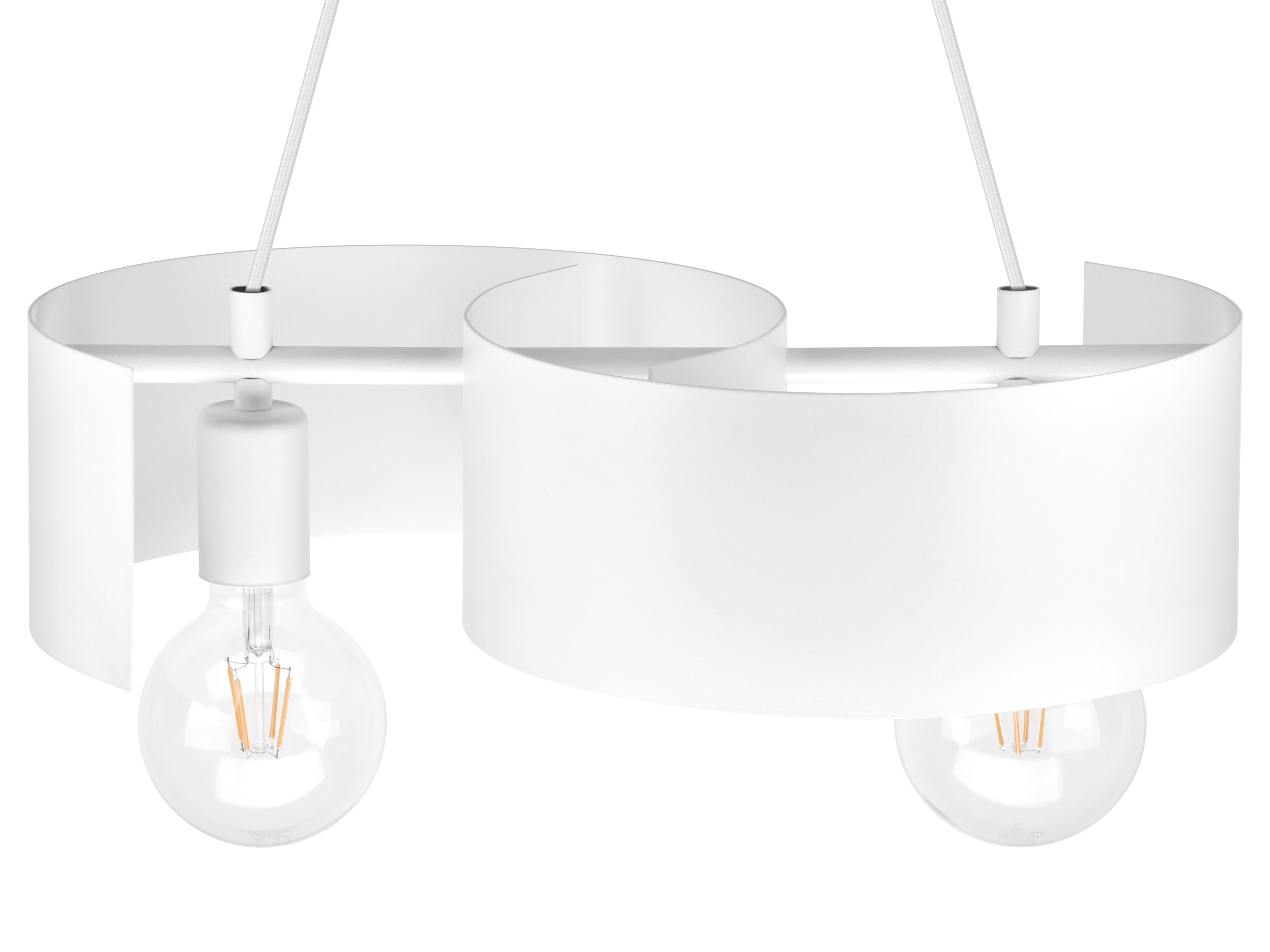 TWIST NOWOCZESNE LAMPY WISZĄCE 2706/Z-B-2 BI LW2