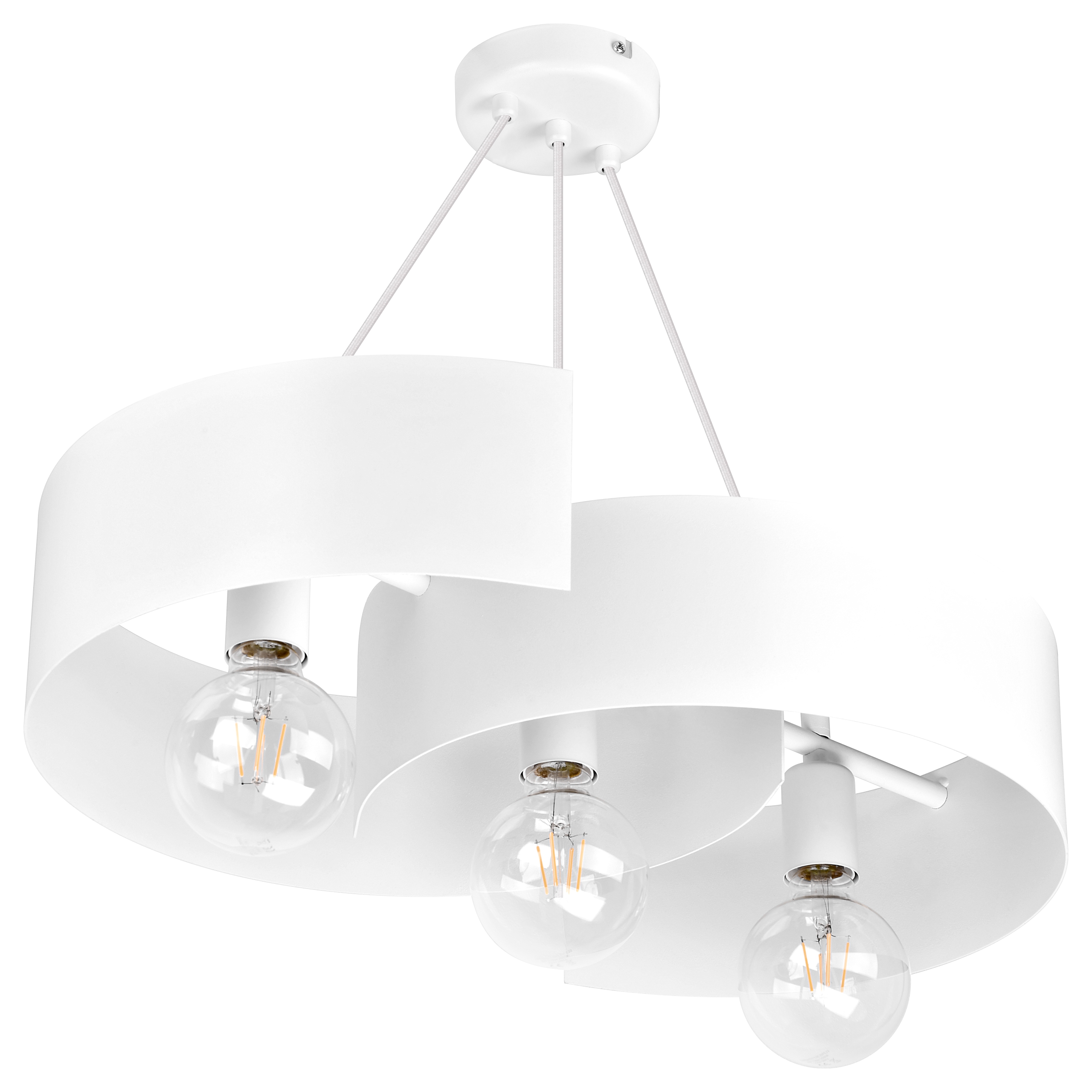 TWIST NOWOCZESNE LAMPY WISZĄCE 2707/Z-B-3 BI LW3