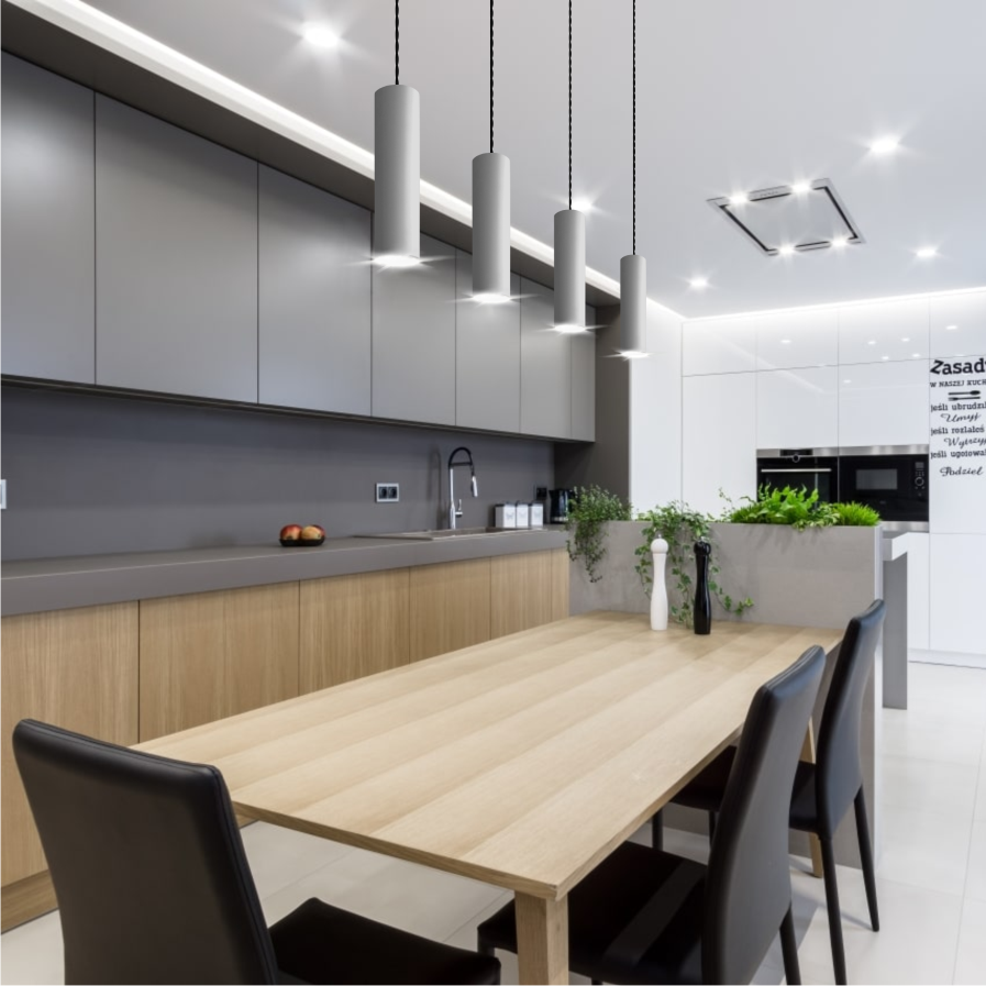 NOWOCZESNE LAMPY WISZĄCE ROLLER 4L 05/4LB