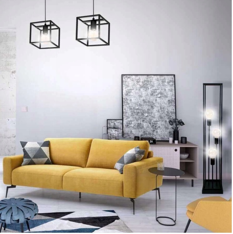 Nowoczesne Lampy Wiszące Loft Horus 2860/Z-B-1