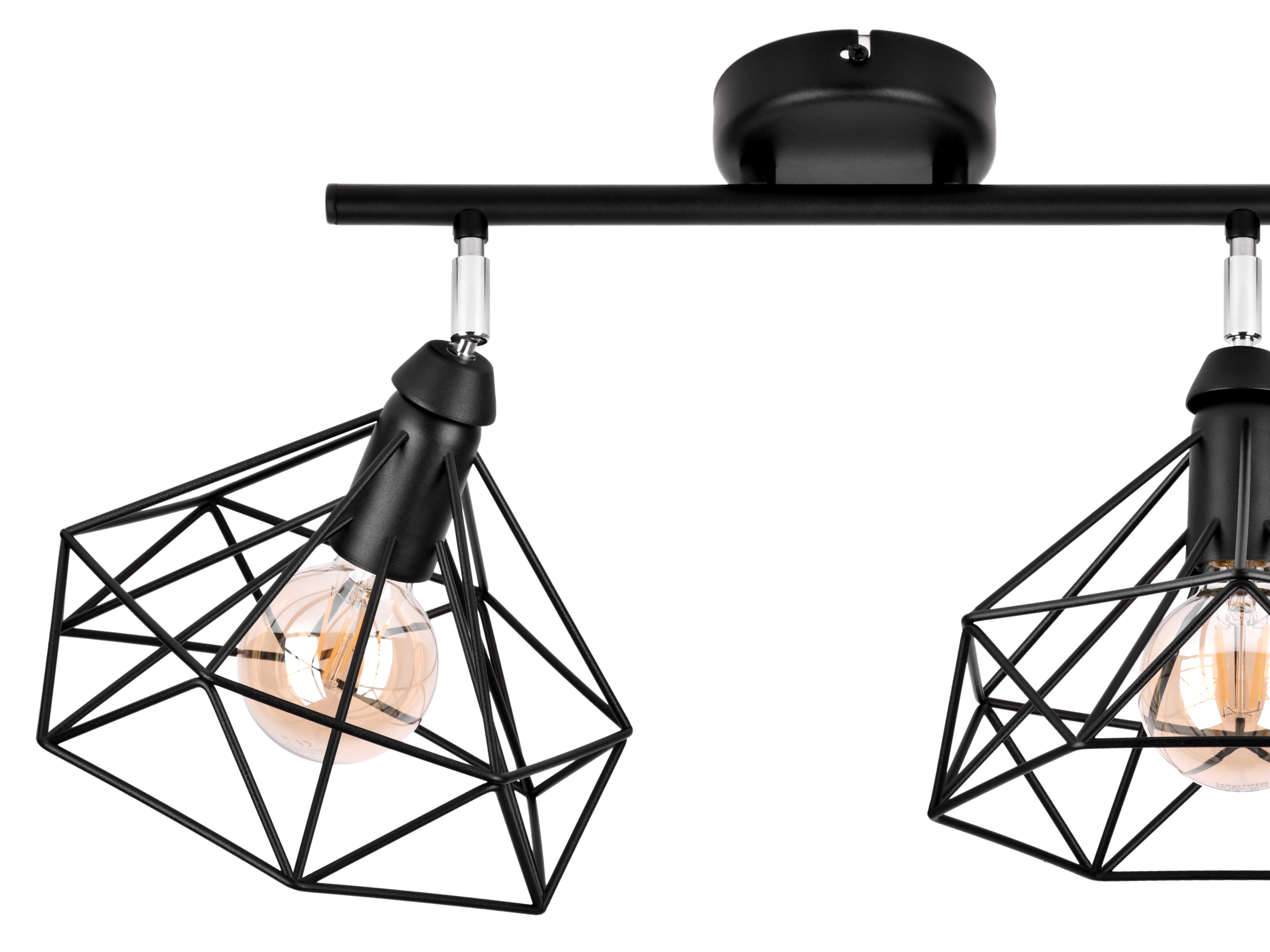 SZACH NOWOCZESNE LAMPY WISZĄCE 2711/Z-B-2 CZARNA LW2