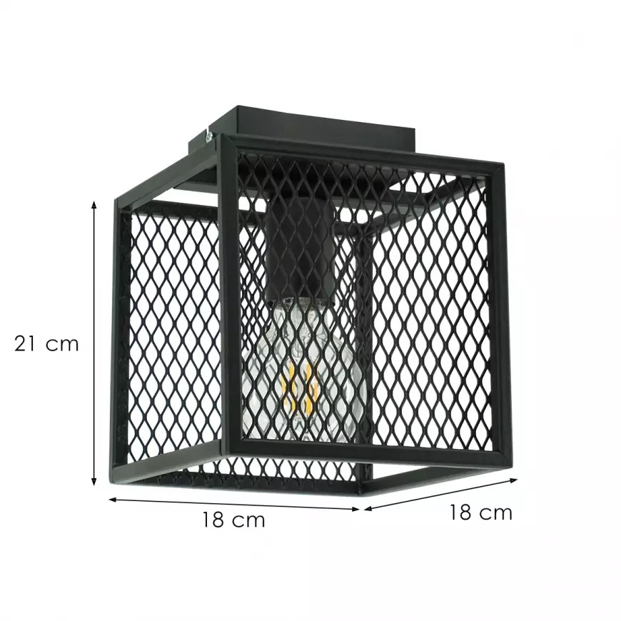 Nowoczesne Lampy Wiszące Loft Horus Plus 2891/Z-B-1