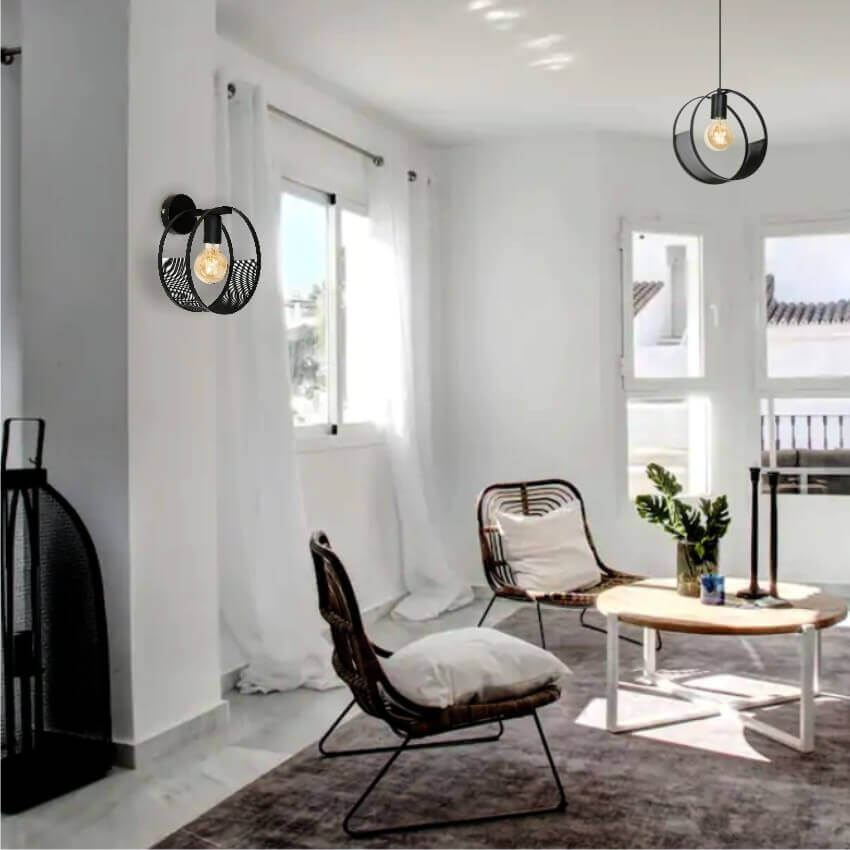 Nowoczesne Lampy Ścienne Loft Hydra 2749/K-B-1