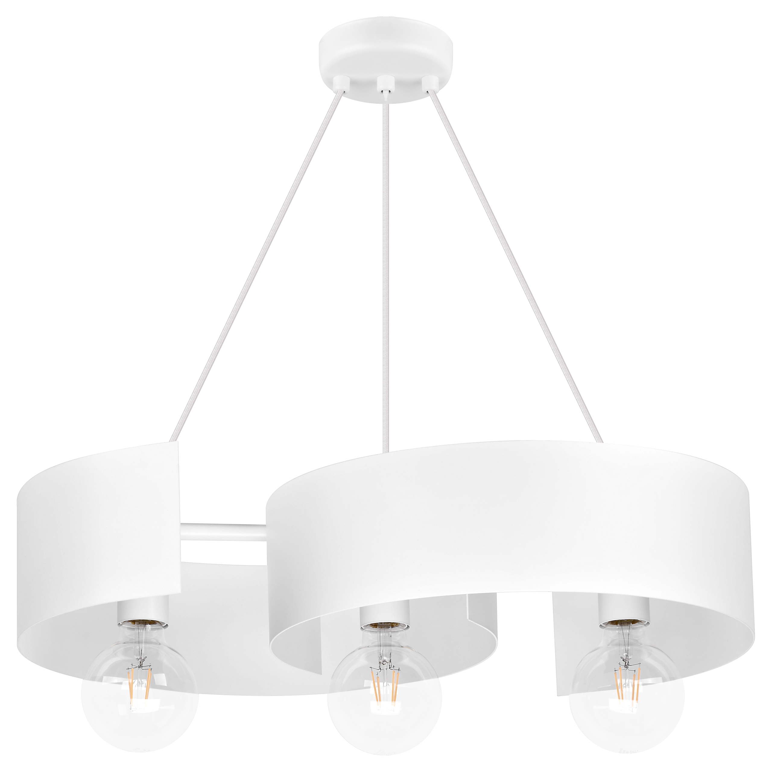 TWIST NOWOCZESNE LAMPY WISZĄCE 2707/Z-B-3 BI LW3