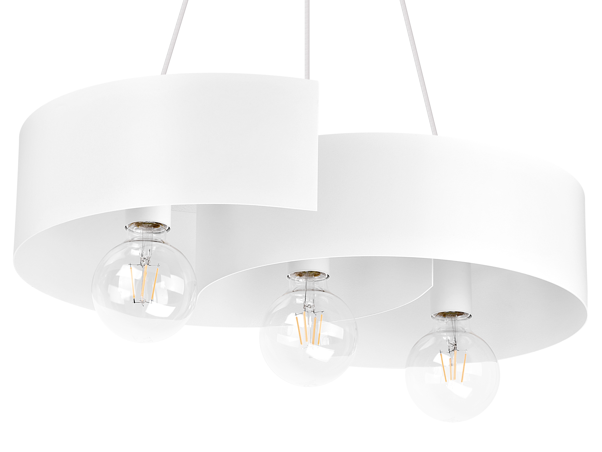 TWIST NOWOCZESNE LAMPY WISZĄCE 2707/Z-B-3 BI LW3