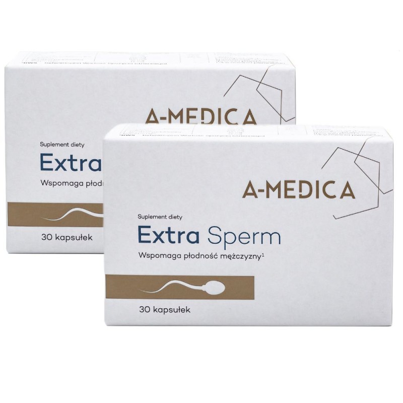 Complément Alimentaire A-Medica Extra Sperm - Boîte De 2 X 30 Gélules, Neuf