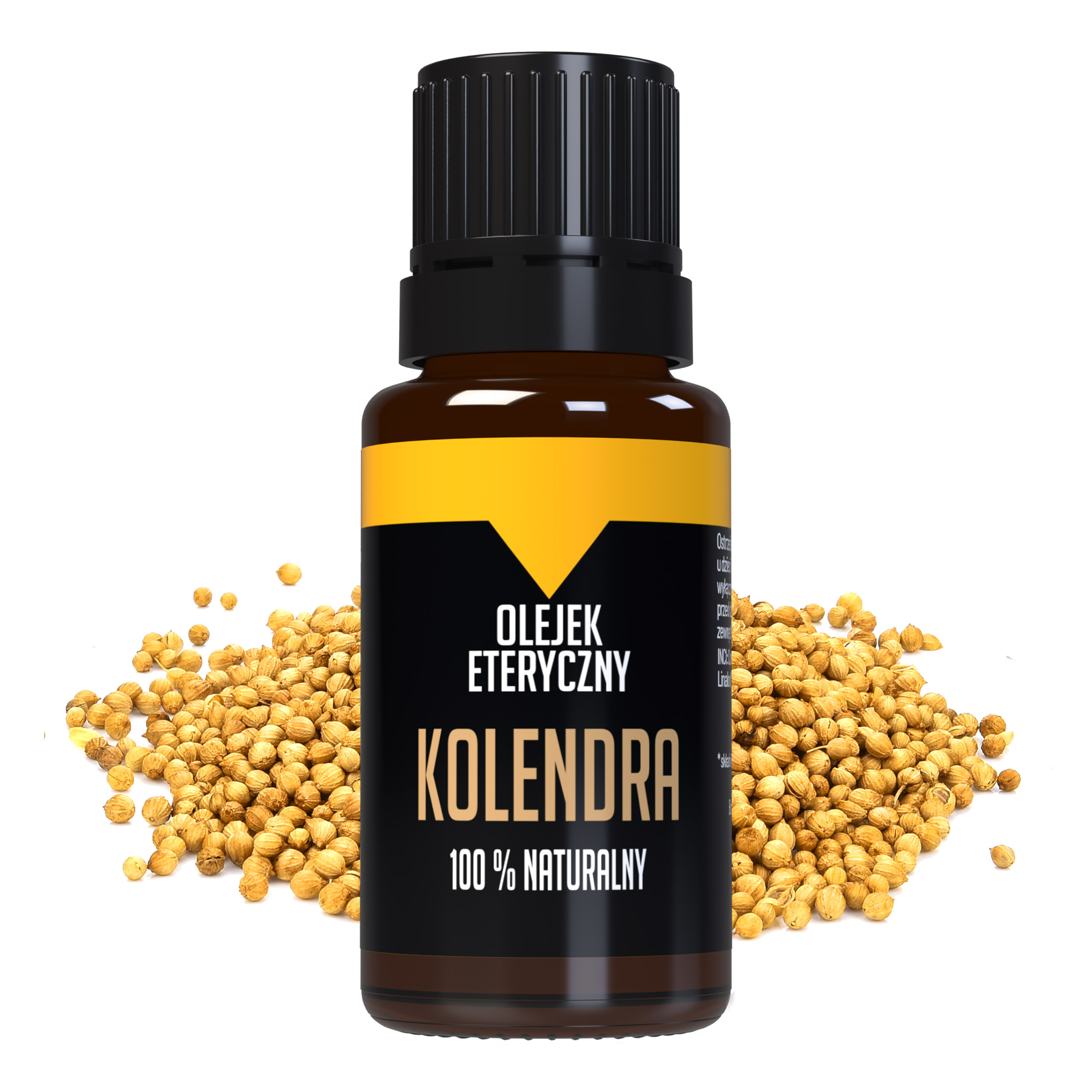 Bilovit Ätherisches Korianderöl 10ml - 100% Rein - Für Aromatherapie & Massage - Natürliches Duftöl