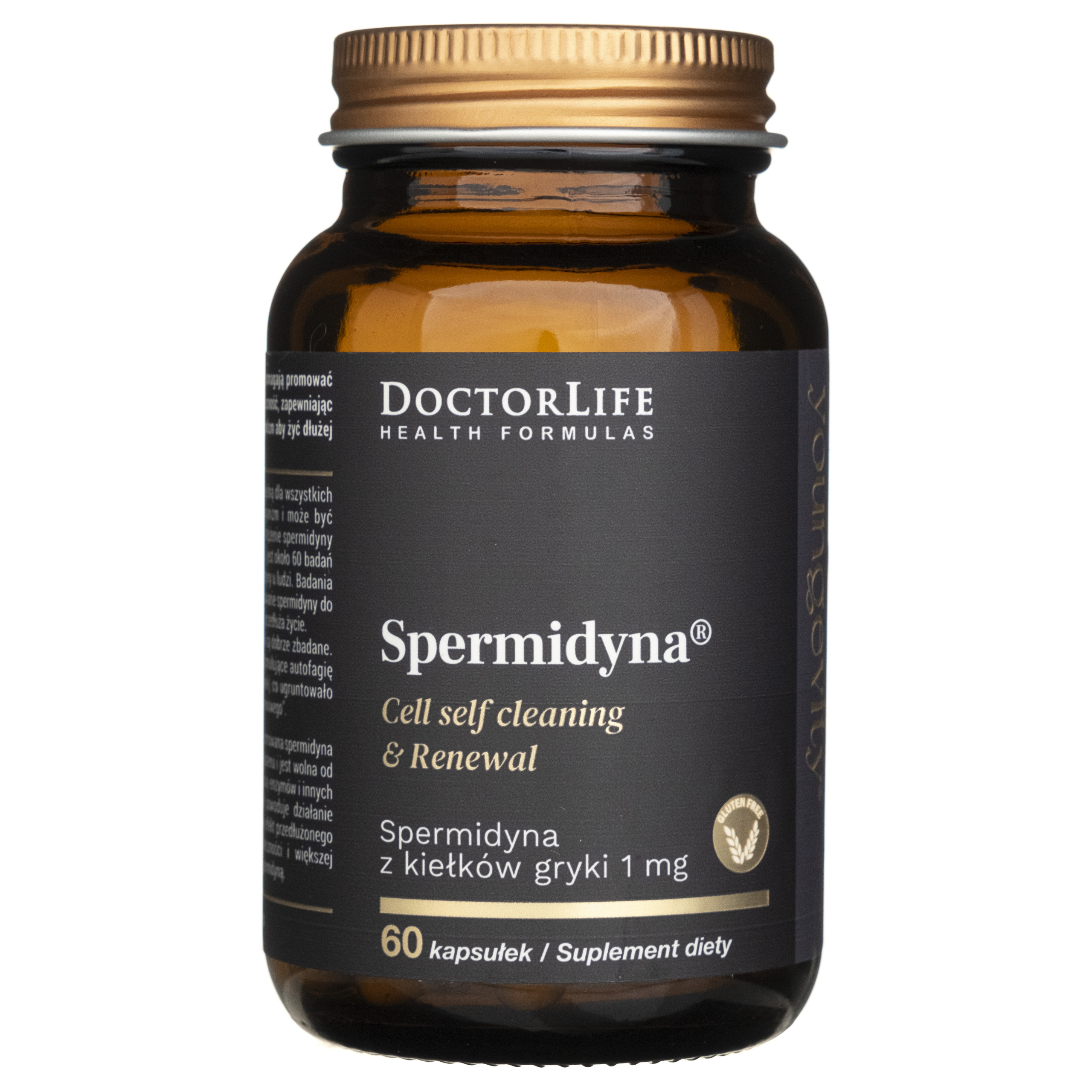 Complément Alimentaire Doctor Life Spermidine 1mg - 60 Gélules De Germe De Sarrasin