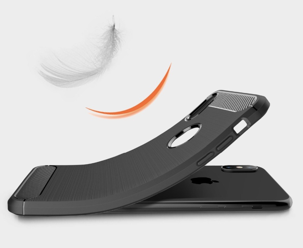 SC Carbon iPhone X/XS czarny