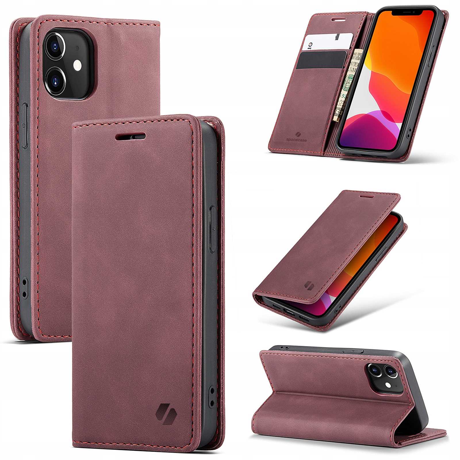SC Wallet iPhone 12 Mini red