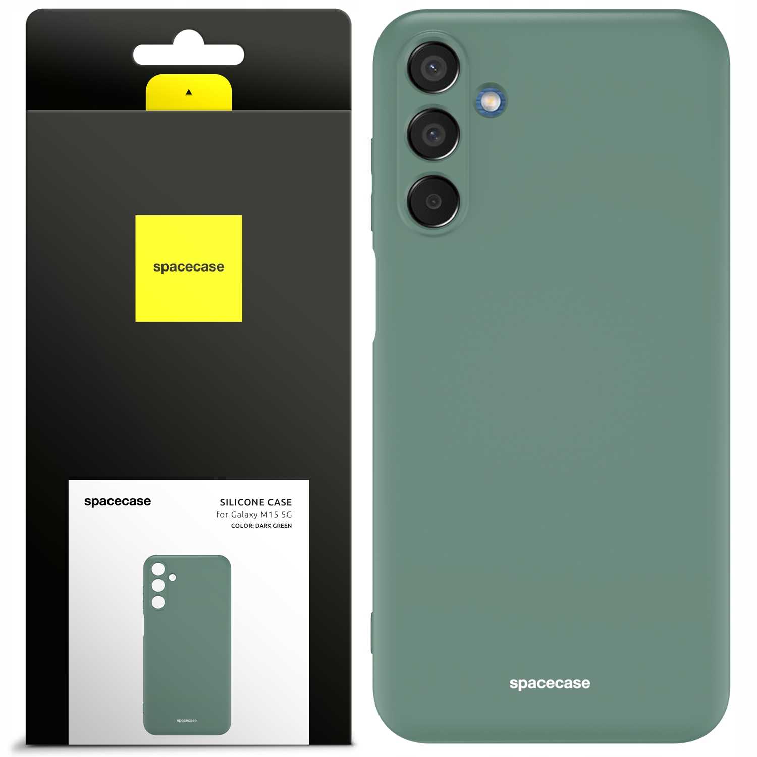 SC Silicone Galaxy M15 dark green